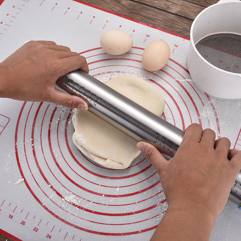 17-Inch Stainless Steel Adjustable Rolling Pin