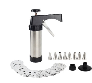 Stainless Steel Cookie, Biscuit, and Cake Decorating Set