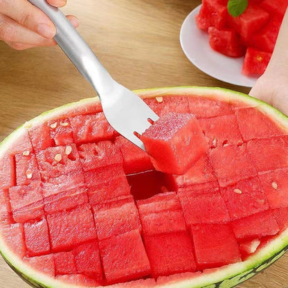 2 In 1 Multi-purpose Stainless Steel Watermelon Slicer