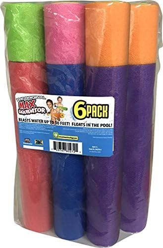 6-Pack Water Blaster Set, Multicolor