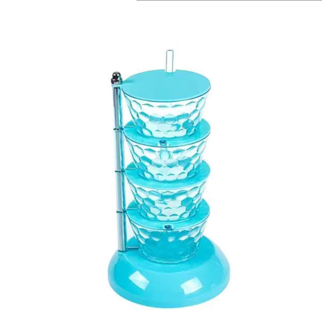 Quick Pinch Rotatable Seasoning Tower