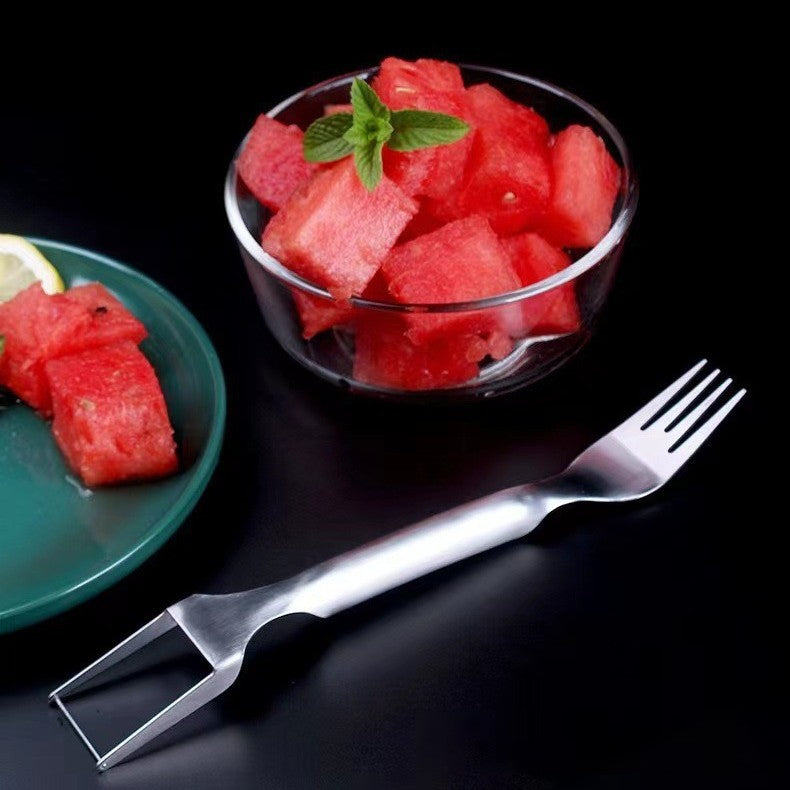 2 In 1 Multi-purpose Stainless Steel Watermelon Slicer