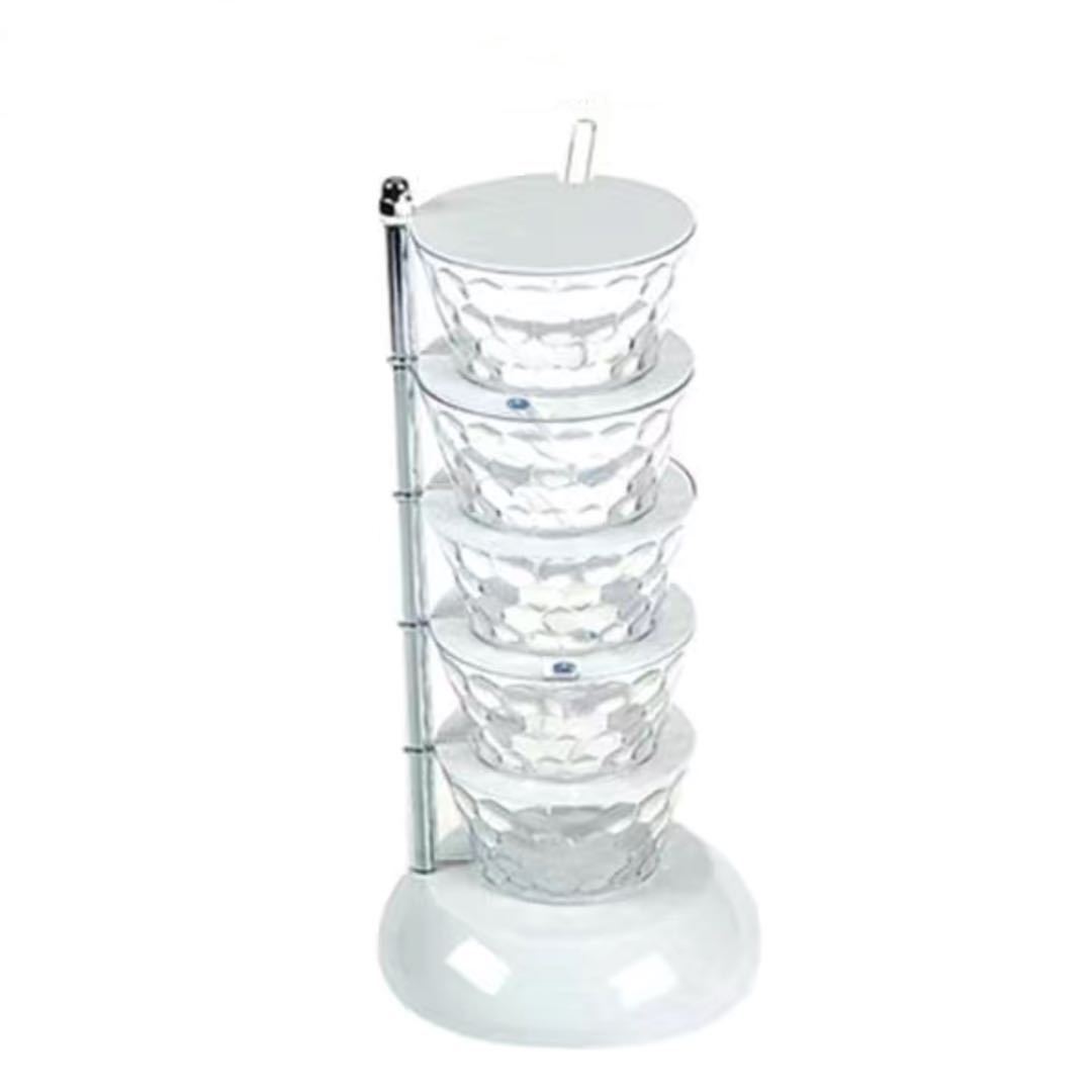 Quick Pinch Rotatable Seasoning Tower